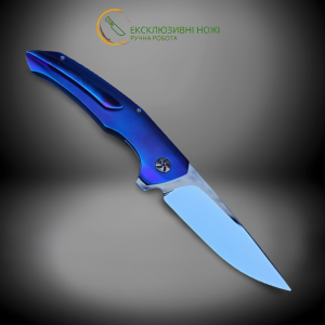 DAGDARION ІІІ авторський складаний ніж ручної роботи майстра GRYFON KNIVES, сталь CPM® S125V, 65 HRC